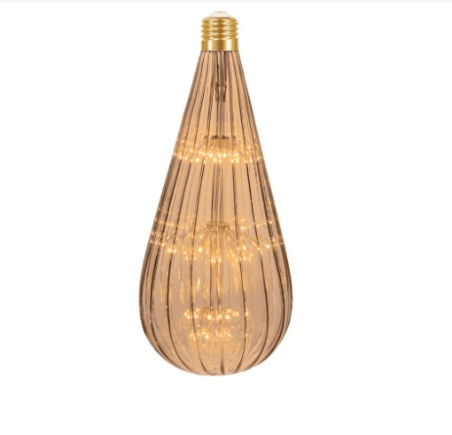 Lâmpada LED Fireworks Vintage BT125 Âmbar Autovolt - Imagem 2