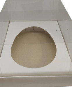 Caixa para Ovo de Colher 10 unid - 500gr - Branco
