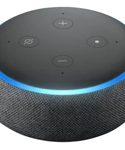 Caixa de som Alexa Original Amazon Echo Dot 3rd Gen com assistente virtual Alexa charcoal 110V/240V