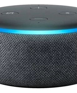 Alternative view of Caixa de som Alexa Original Amazon Echo Dot 3rd Gen com assistente virtual Alexa charcoal 110V/240V
