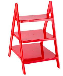 Escada Porta Doce Vermelha