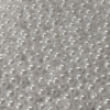 100 Pérolas 6mm ABS Inteira Com Furo 10g branco