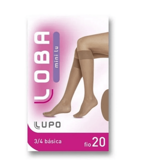 MEIA LOBA MINI LU - 3/4 BASICA 5510 (ADULTO) - Imagem 2