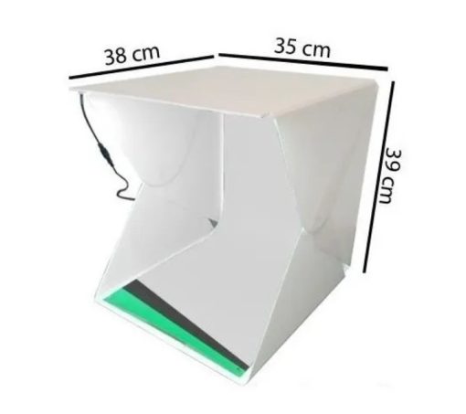Mini Estúdio Fotografico Produtos Foto com 54 Leds Ultra Potente cabana tenda popup Still
