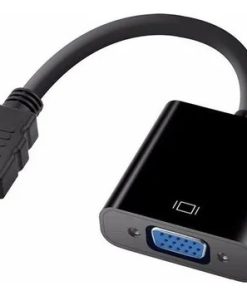 Cabo Adaptador Hdmi Para Vga E Tv Pc Xbox360 Notebook Projetor Audio E Video Dr Hank