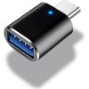 Adaptador Otg Usb 3.0 Fêmea P/ Usb Tipo C Macho Dados 5gbps Cor Cabo Conversor Celular Smartphone Tablet