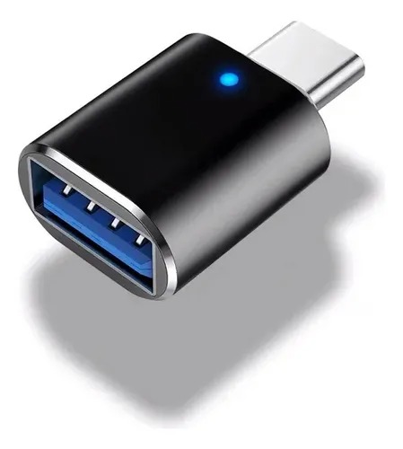 Adaptador Otg Usb 3.0 Fêmea P/ Usb Tipo C Macho Dados 5gbps Cor Cabo Conversor Celular Smartphone Tablet
