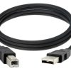 Cabo Usb A/b 2.0 De 2 Metros Para Impressora Com Filtro