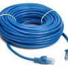 Cabo De Rede Internet 30m 30 Metros Cat6 Azul Crimpado Giga Lan Ethernet Boyu Cell