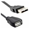 Cabo Usb Macho X Fêmea 1,5 Metros Usb 2.0 Extensor Cor Preto