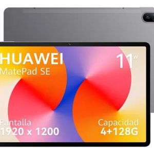 Tablet HUAWEI MatePad SE 11 4+128GB Tela HUAWEI FullView de 11"para Conforto Visual Superbateria de 7700 mAh 225W Câmera