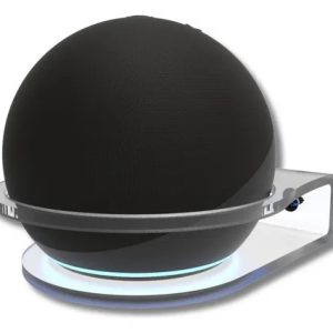 Suporte Parede Em Acrílico Echo Dot 4ª E 5ª Geração Echo Pop Cor Transparente