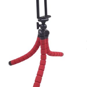 Tripé De Esponja Flexível – Vermelho