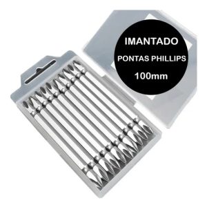 Bits Ponteira Dupla Parafusadeira 110mm Longa Ph2 Philips