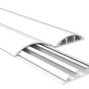 Canaleta De Chão Para Fios 52x14x2000 Bc 371/2-e Full Branco