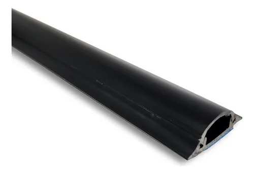 Duto De Piso 32mmx10mm Preto Barra De 1,5metro Alumbra