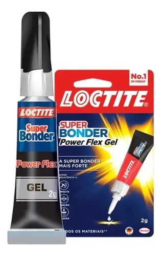 Cola Super Bonder Power Flex Gel Flexível Extra Forte Loctite 2g