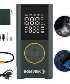 Mini Portatil Bomba De Ar Calibrador Compressor Digital Led