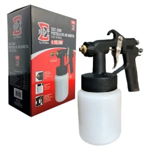 Pistola Pulverizadora Compressor Ar Direto Sgt3290 Sigma