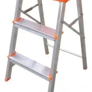 Escada Banqueta De Alumínio Com 3 Degraus Botafogo Lar & Lazer