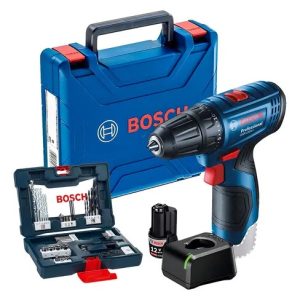 Parafusadeira Gsr 120-li Estojo De Brocas V-Line 41 Peças Bosch