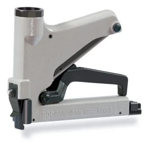 Rocama 51/A - Tapeçaria, Fixação em Madeira Grampeador Profissional Alumínio Grampos 106