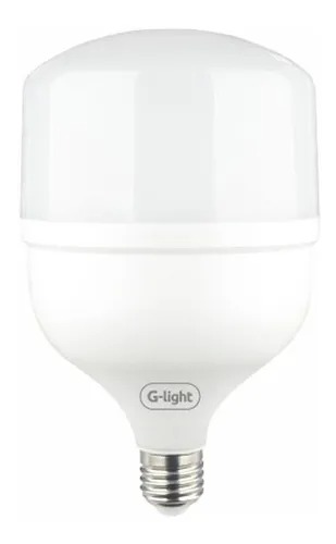 Lâmpada Led T120 60w 6500k 4200lm Bocal E27 - G-light Cor da luz Branco-frio