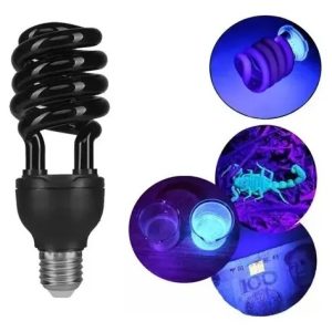 Lâmpada Fluorescente 30w Luz Negra Efeito Neon 110v E27