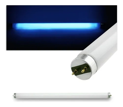 3 Lâmpada Tubular T8 Bl Uv-a 20w/60cm - Caça Inseto/ Carimbo