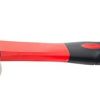 Martelo De Borracha Branca 50 Mm 225 G Cabo Fibra De Vidro