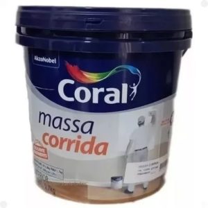 Massa Corrida Coral 5,7kl Rende Até16 M2
