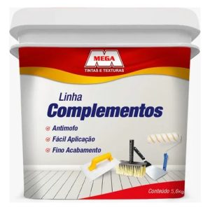 Massa Corrida Pva Mega Tintas 5,6kg