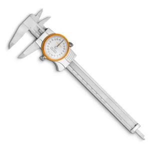 Paquímetro Com Relógio 200mm Graduação 0,01mm Digimess 100.038-NEW