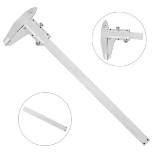 Paquímetro Analógico De Metal Aço Inox 12'' 300 Mm - Eda 7uy