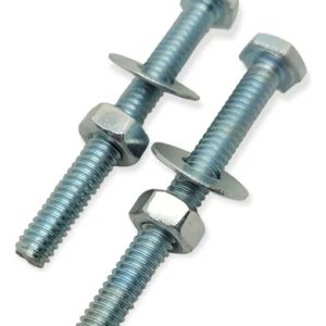 Parafuso Sextavado 1/4 X 1.1/2 C/ Porca E Arruela- 100unid