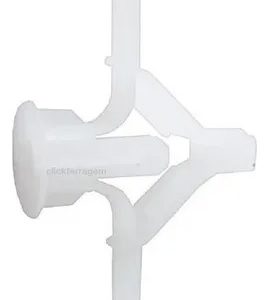 250 Bucha C/ Aba Anel N3 Gesso Drywall 9-25mm S/parafuso Gdp