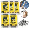 Kit Prego 18x27 Com Cabeça Aço Polido Resistente 5 Kg 3.4 Mm 6.21 Cm