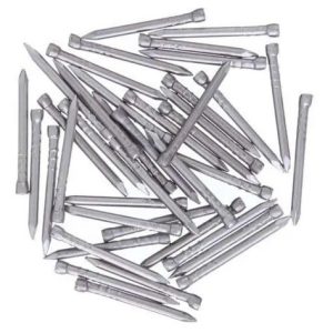 100un Prego De Aço 10x10 Sem Cabeça Polido Niquelado