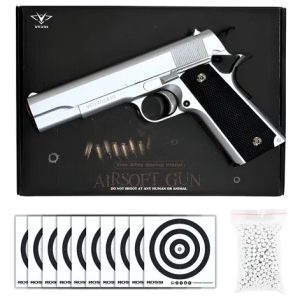 Pistola Pressão 1911 6mm Spring Full Metal Rossi Original