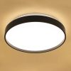 Plafon De Sobrepor Redondo Led 34cm Preto 3 Cores Pl2097