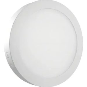 Painel Plafon Led Sobrepor Redonda 24w Branco Frio Elgin