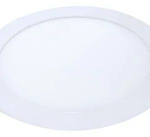 Painel Plafon Alumínio Redondo De Embutir 18w 4000k Avant