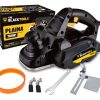 Plaina Elétrica Manual Para Madeira Bfp780 The Black Tools 780w 16500rpm