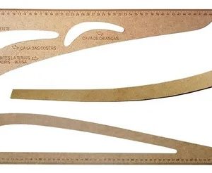 Réguas Modelista Modelagem Moldes Roupas Confecção Costura