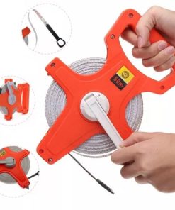 Trena De 50 Metros Fita De Fibra De Vidro Aberta 50m X 14mm