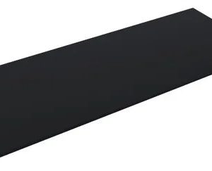 Prateleira Tampo Mesa Preto 120x70 15mm Sem Suportes