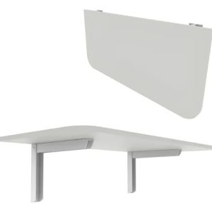 Mesa 70x50 Dobrável De Parede Tampo Mdf 100% P/ Sala Quarto