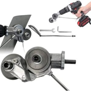 Cortador De Chapa Adaptador De Furadeira Tesoura De Chapa