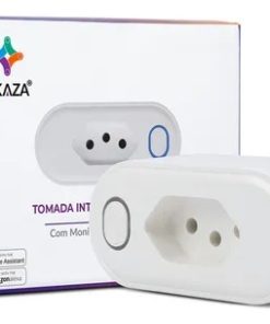 Tomada Inteligente Wifi 10a Ekaza Medidor De Consumo Smart Alexa Google Tuya Smart Life 110v