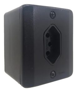 Tomada Dupla 2p+t Sistema X 20a E 10a Black Radial Preto